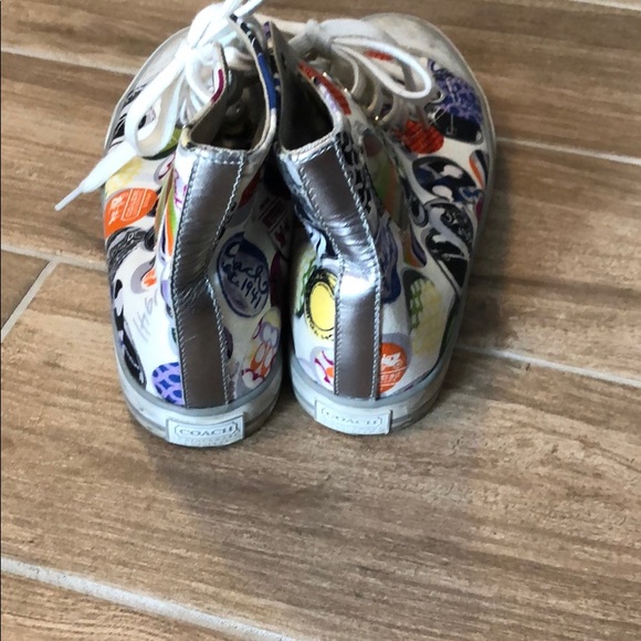 Logo High Top Sneakers - Picture 3 of 4